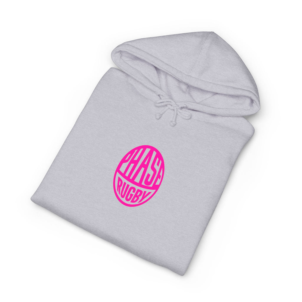 Rugby Phase Hoodie — Retro Circle Logo Hooded Sweatshirt