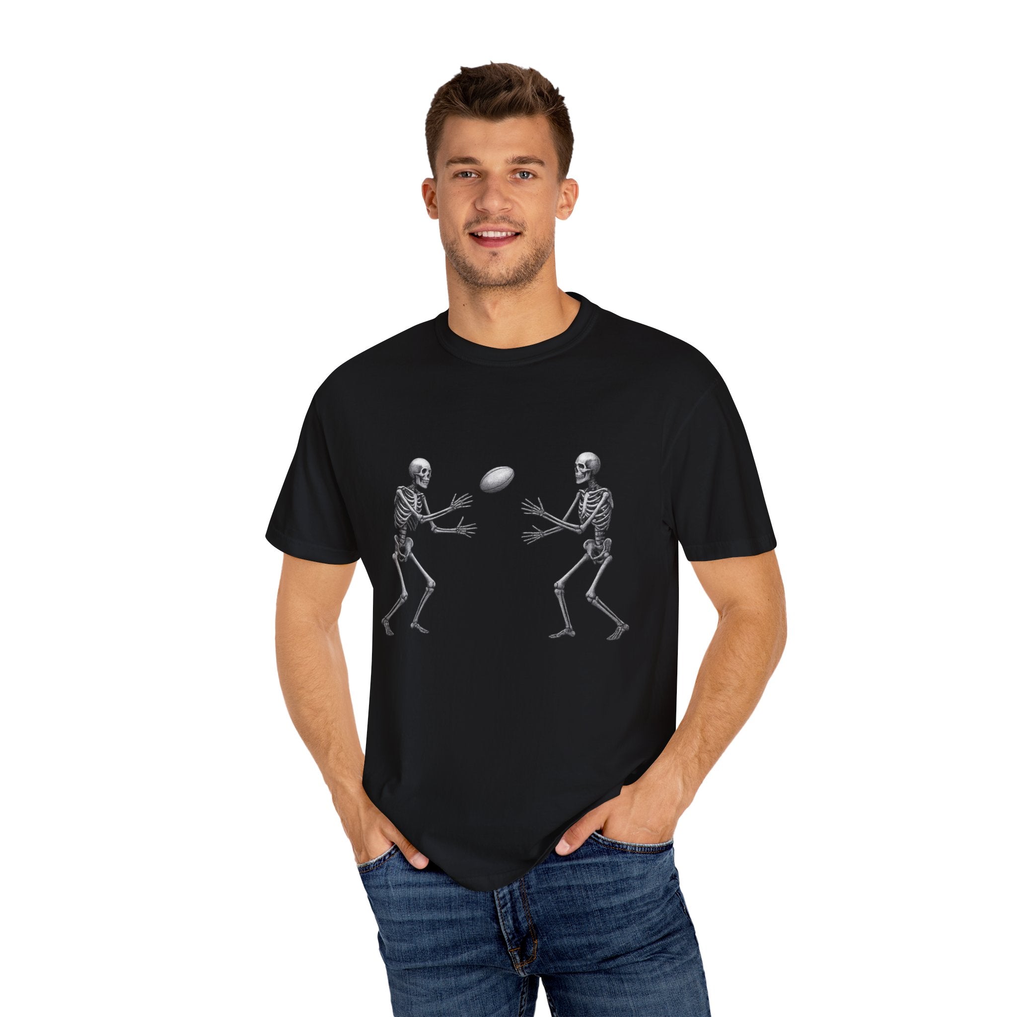 Skeleton Rugby Unisex T-Shirt