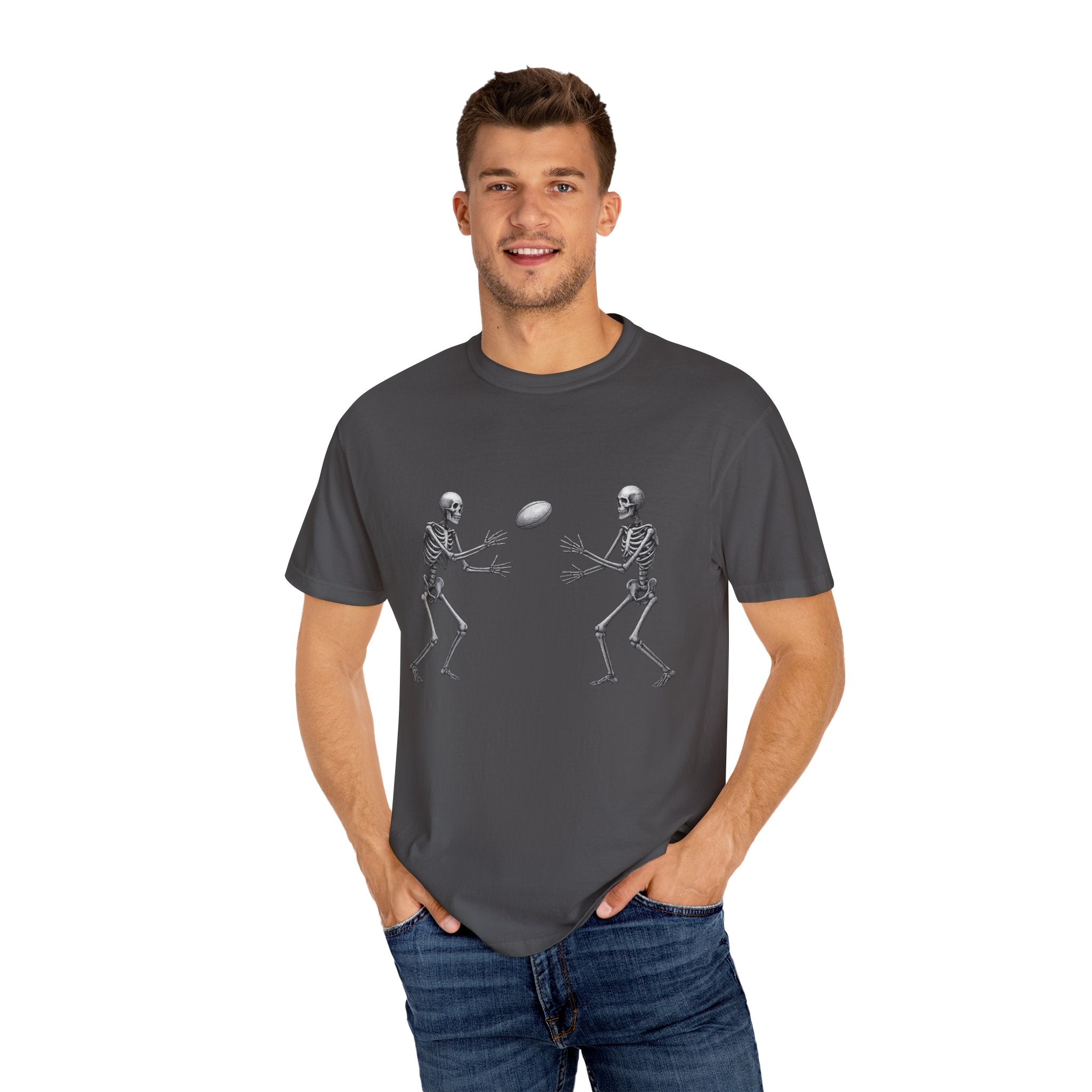 Skeleton Rugby Unisex T-Shirt