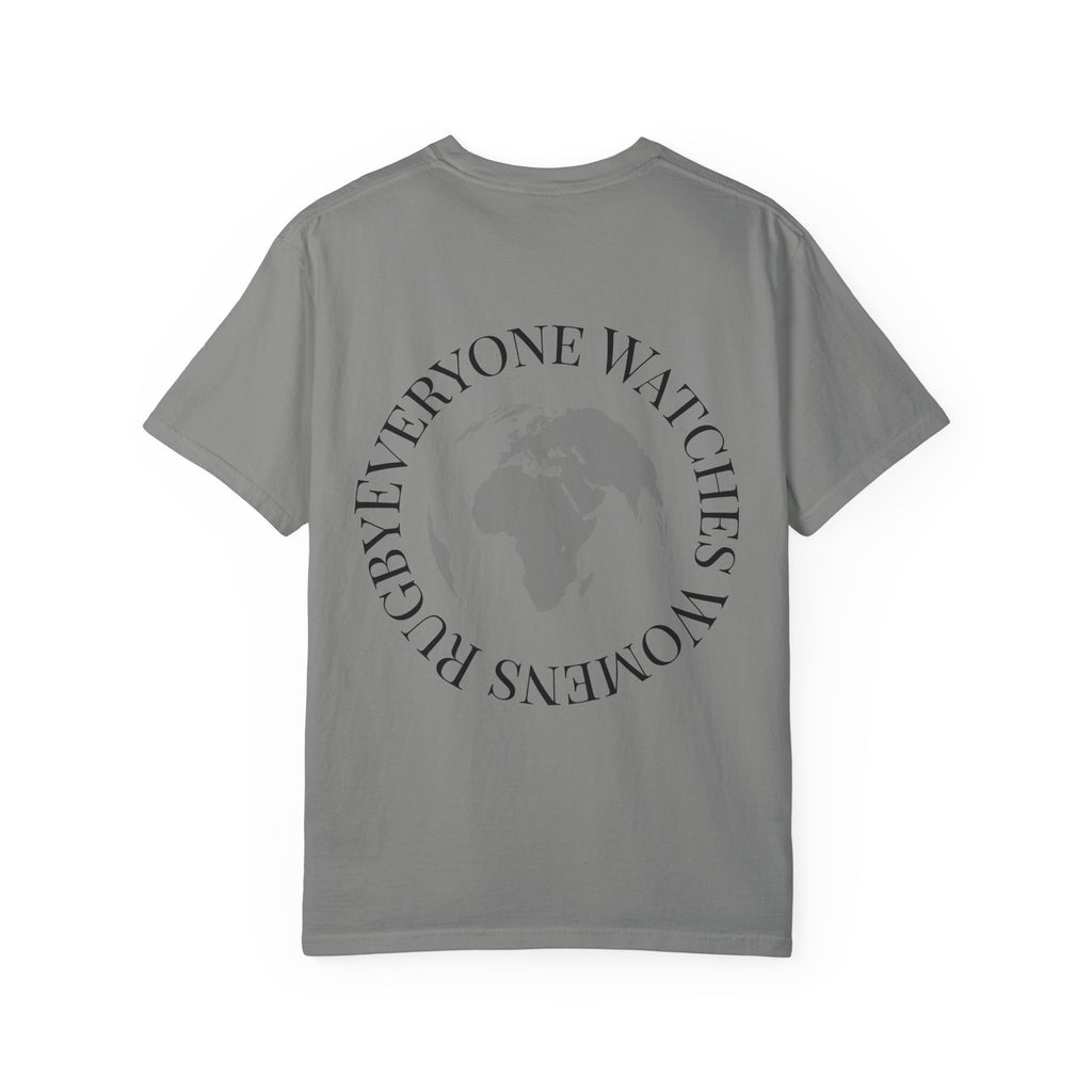 Everyone Watches Women's Rugby Graphic Tee