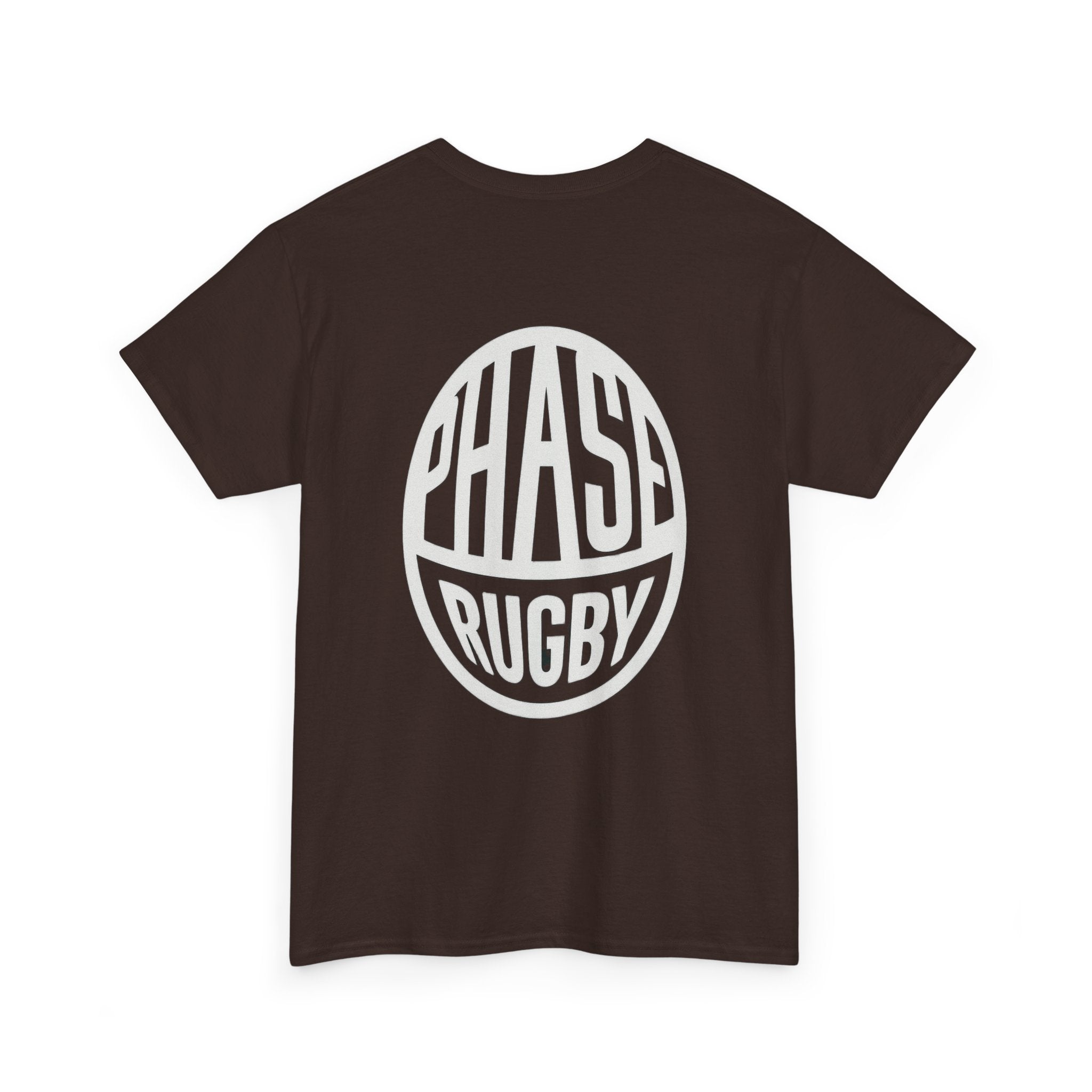PHASA Rugby Logo T‑Shirt — Retro Circle Emblem Tee for Rugby Fans