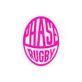 Bold Pink Rugby Stickers | Sporty Decor, Laptop Stickers, Gift for Rugby Fans, Custom Stickers, Outdoor Gear
