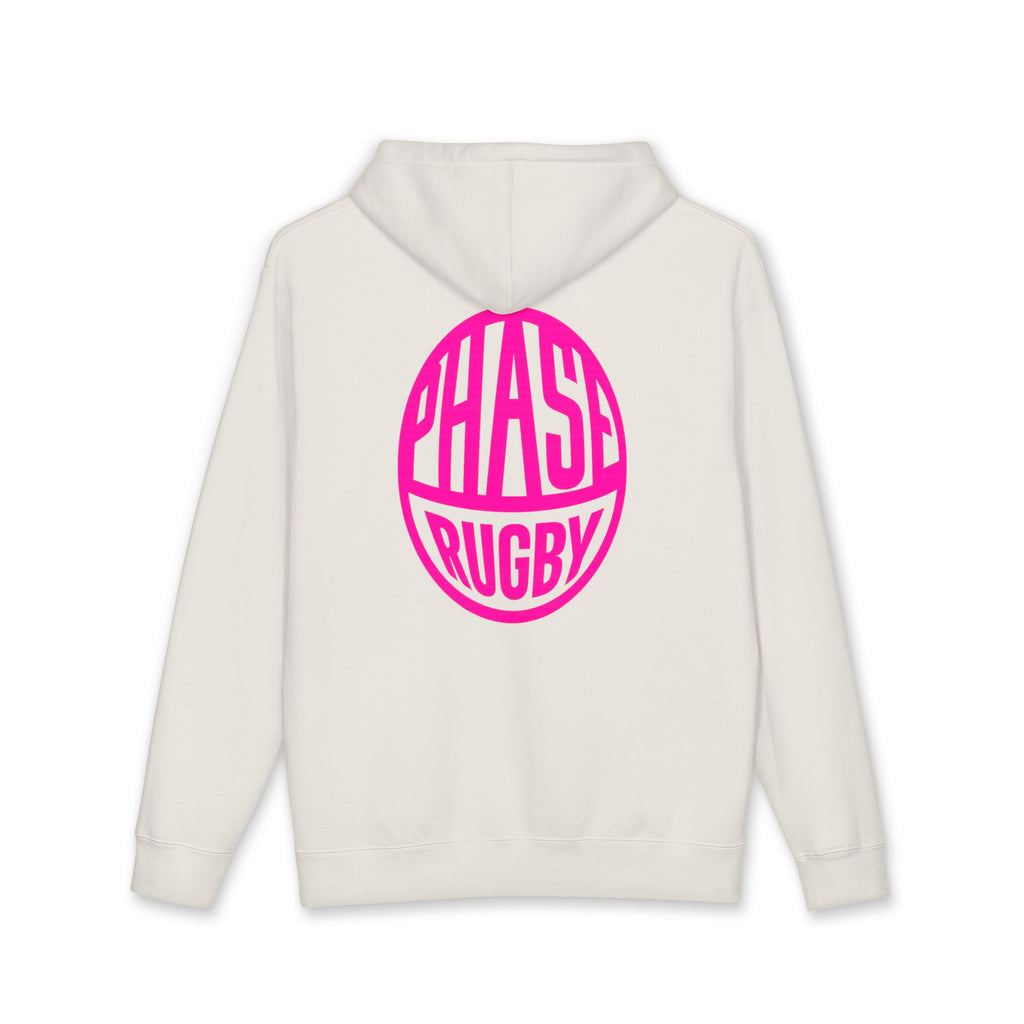 Rugby Phase Hoodie — Retro Circle Logo Hooded Sweatshirt