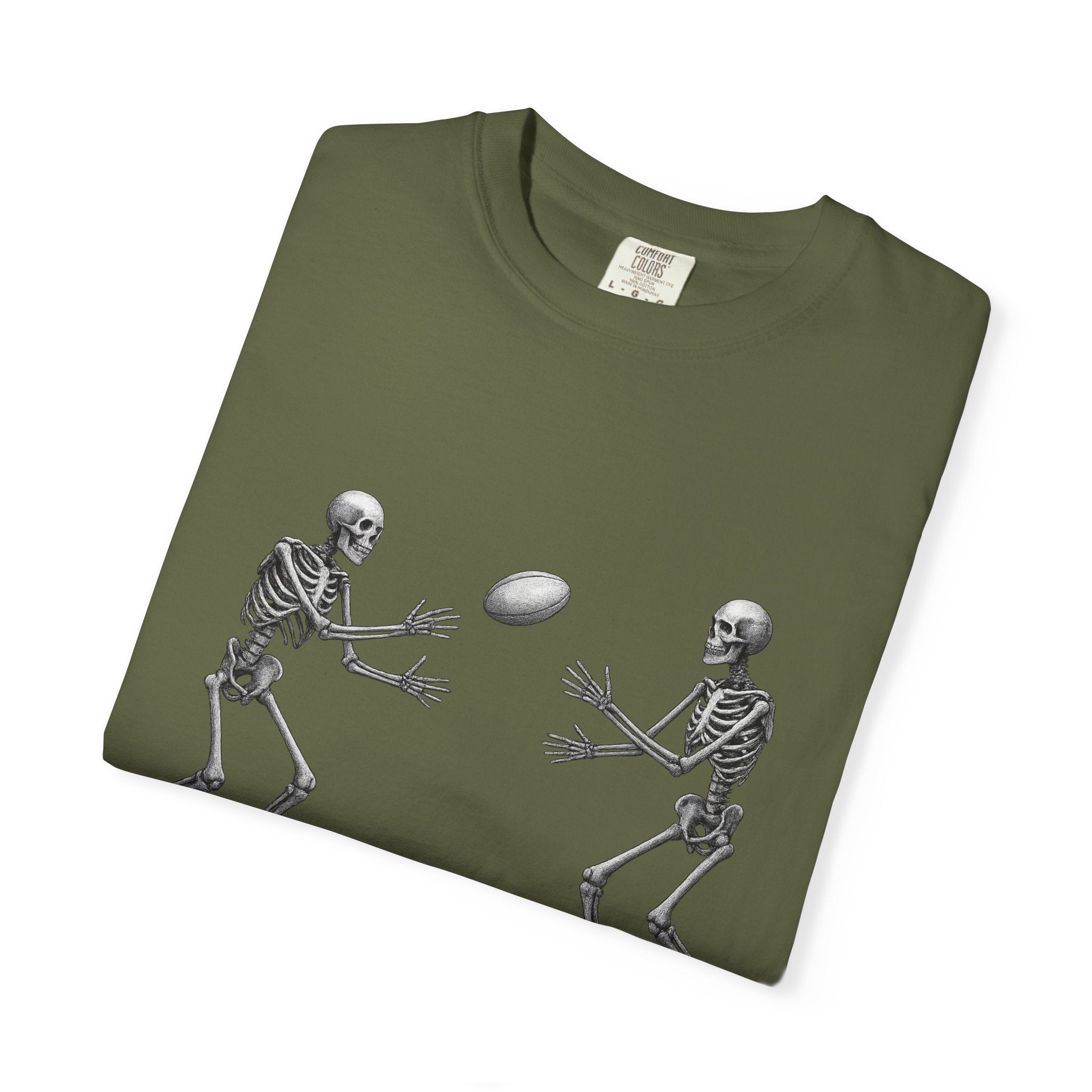 Skeleton Rugby Unisex T-Shirt