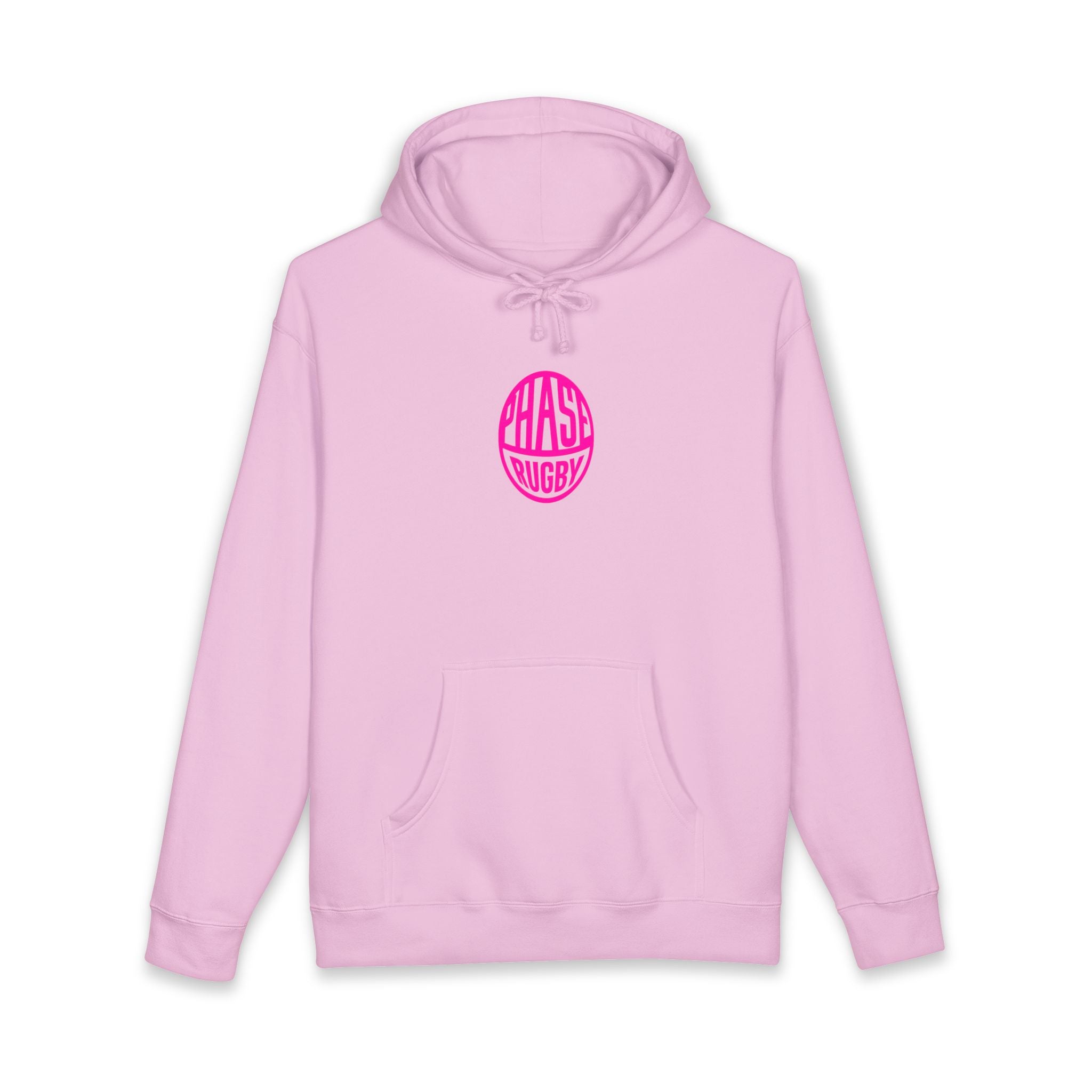 Rugby Phase Hoodie — Retro Circle Logo Hooded Sweatshirt