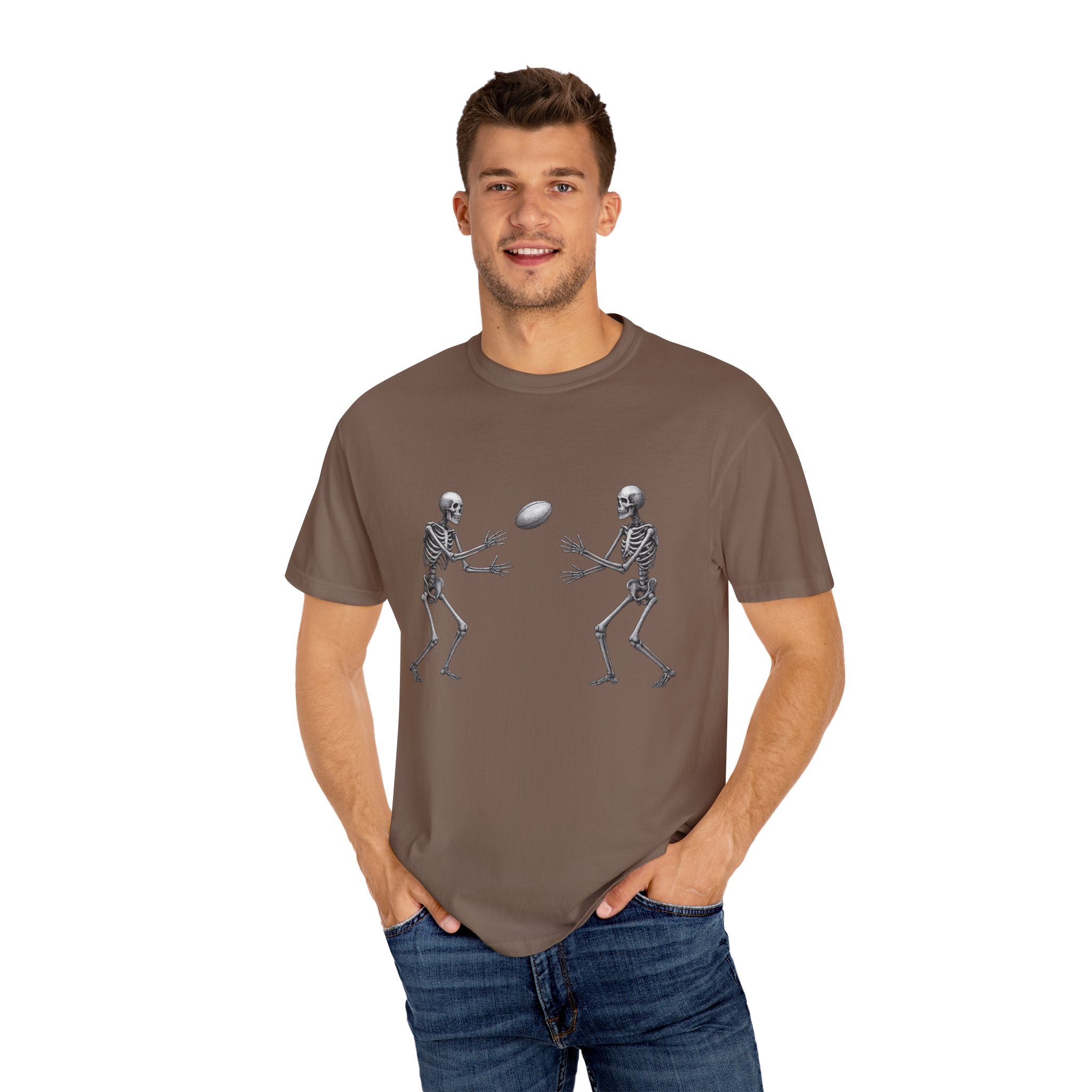 Skeleton Rugby Unisex T-Shirt