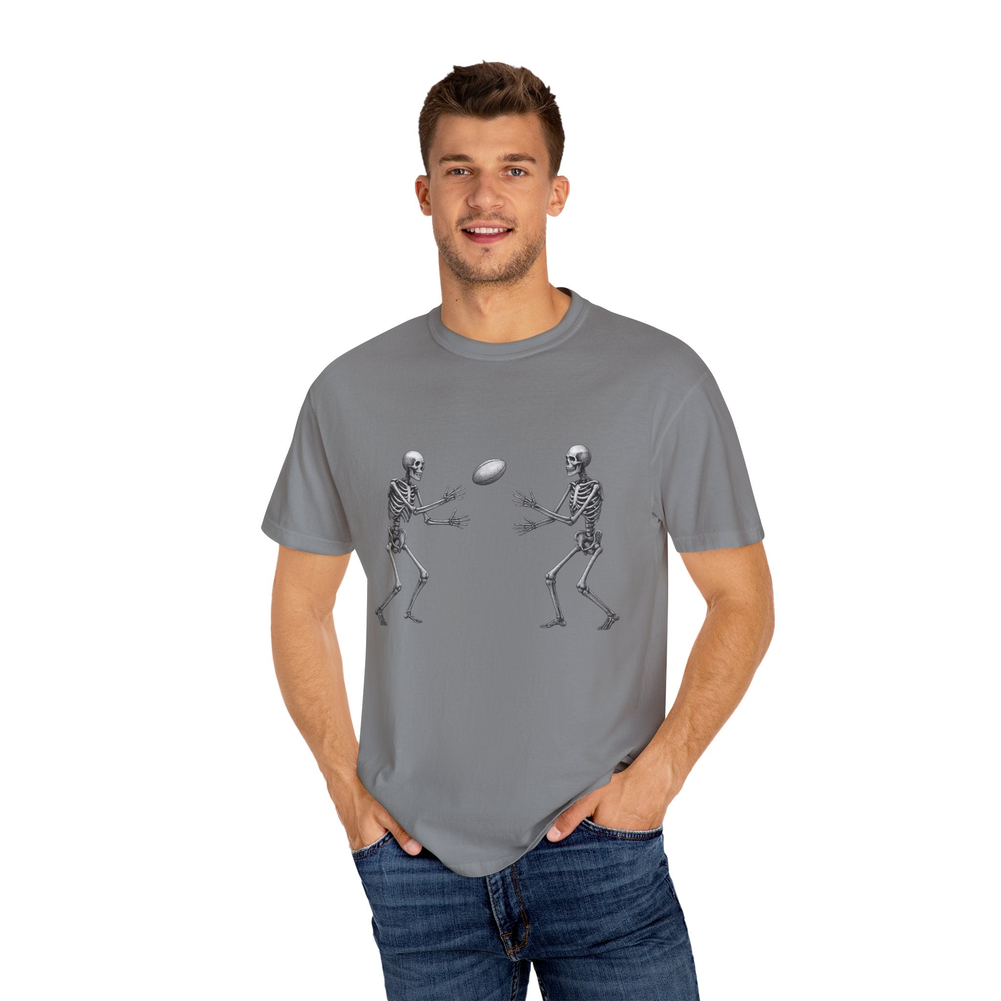Skeleton Rugby Unisex T-Shirt
