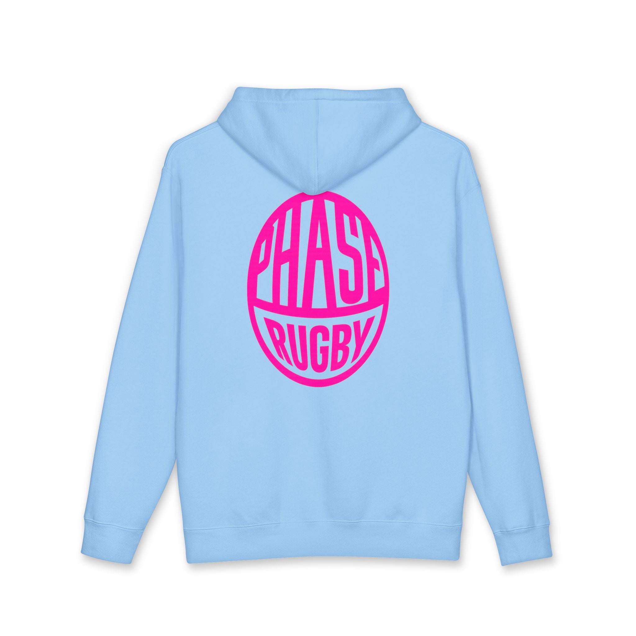 Rugby Phase Hoodie — Retro Circle Logo Hooded Sweatshirt