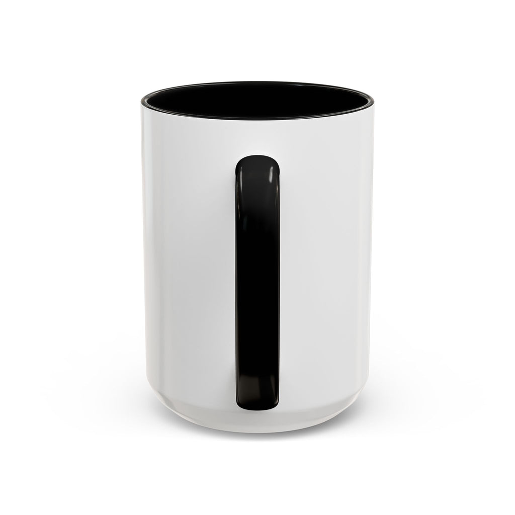 Accent Coffee Mug — "Everyone Watches Women. Rugbye" Globe Graphic
