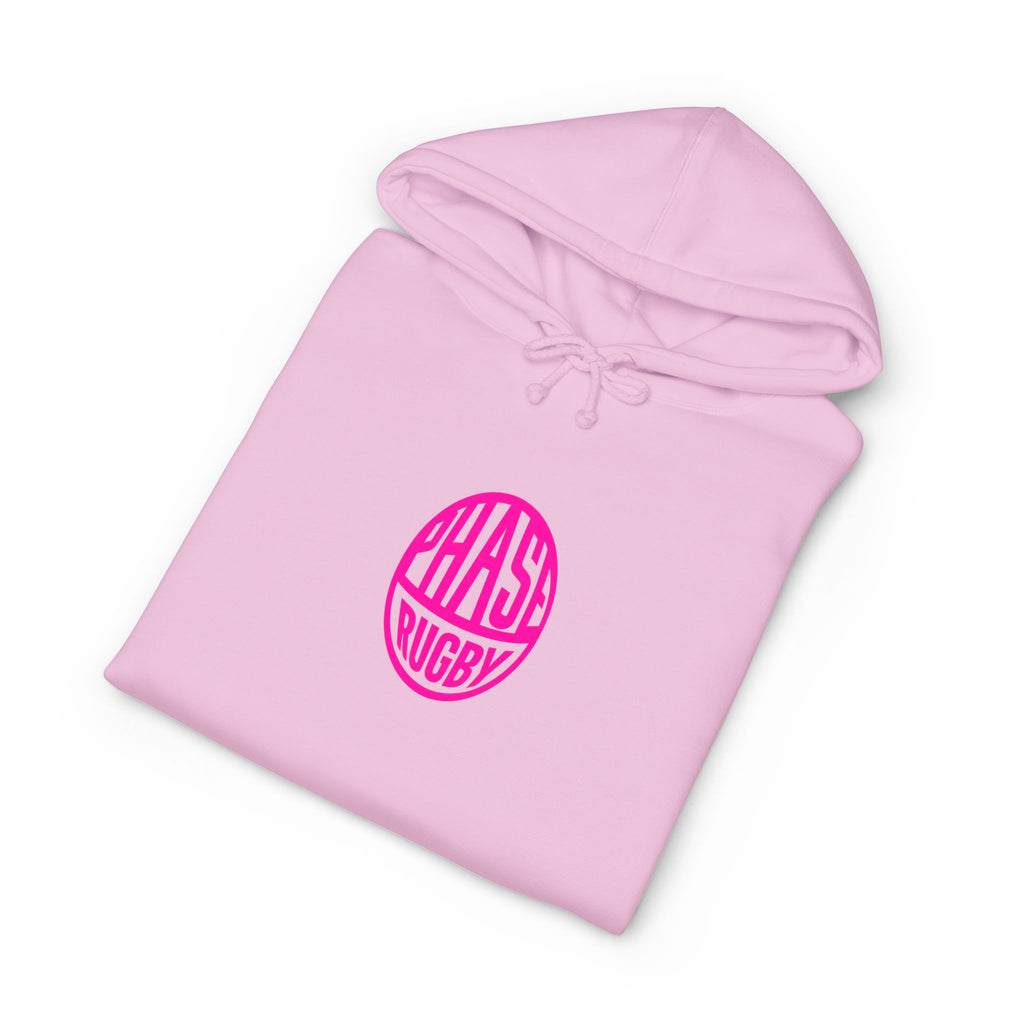 Rugby Phase Hoodie — Retro Circle Logo Hooded Sweatshirt