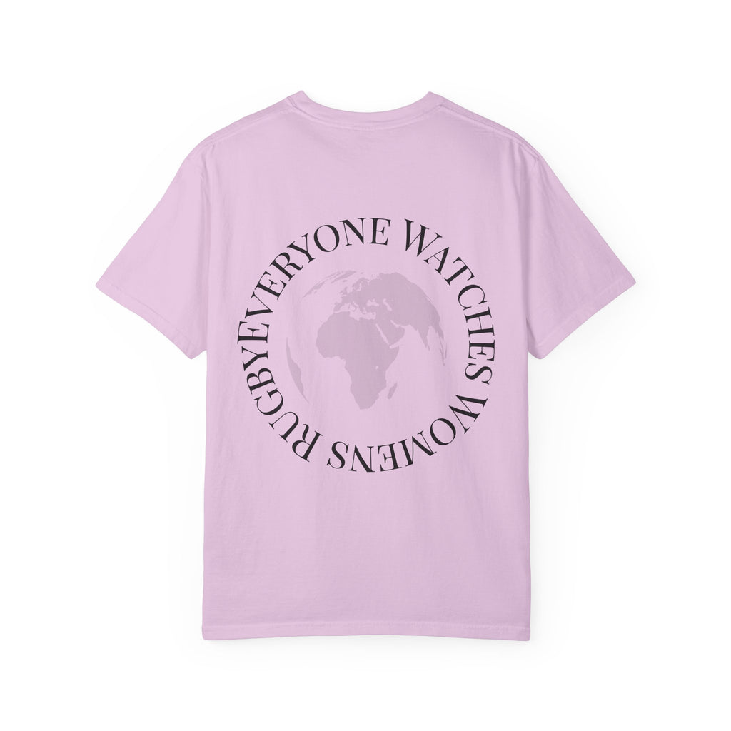 Everyone Watches Women's Rugby Graphic Tee