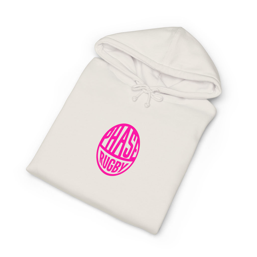 Rugby Phase Hoodie — Retro Circle Logo Hooded Sweatshirt