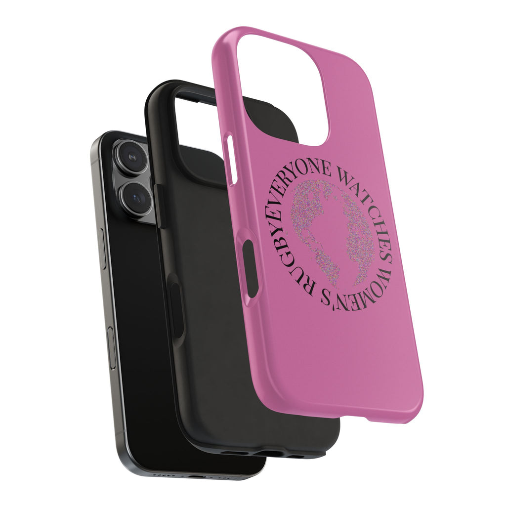 Tough Phone Case — 'Everywoman's Rights' Globe Design Protective Case