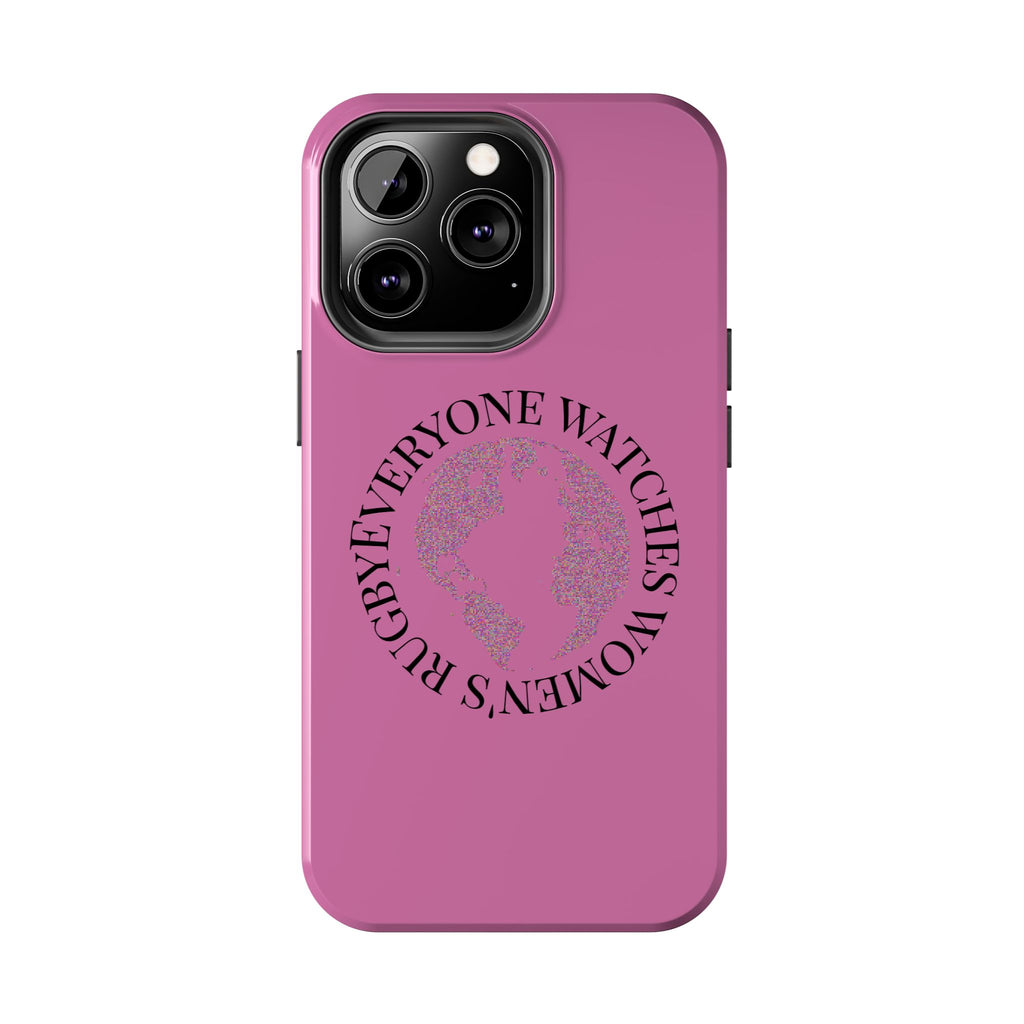 Tough Phone Case — 'Everywoman's Rights' Globe Design Protective Case