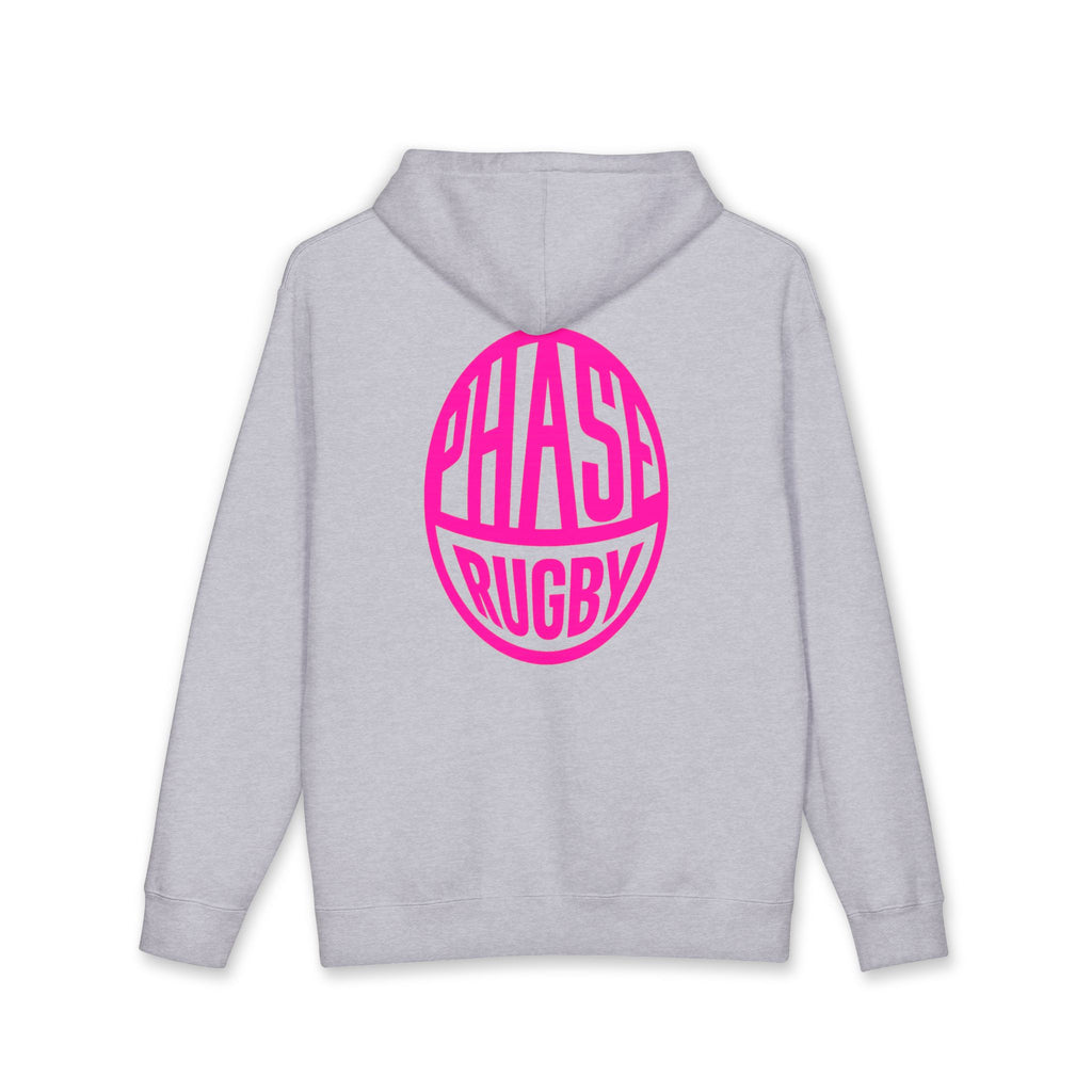 Rugby Phase Hoodie — Retro Circle Logo Hooded Sweatshirt