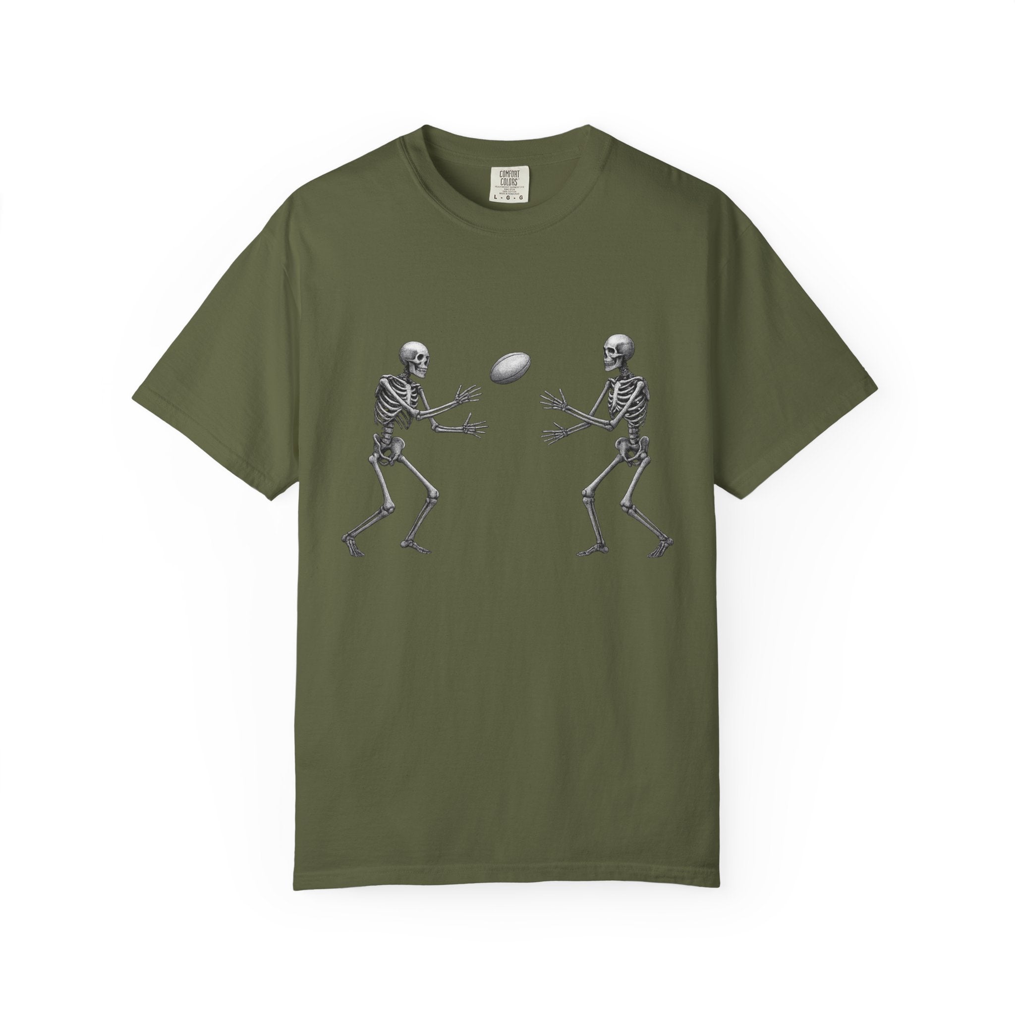 Skeleton Rugby Unisex T-Shirt