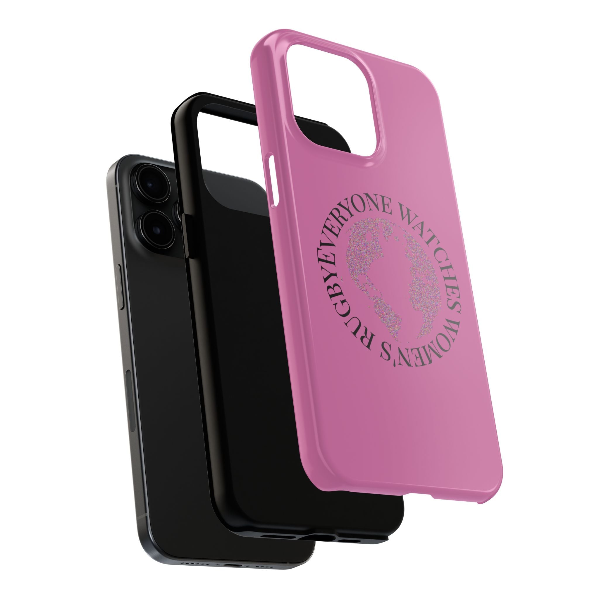 Tough Phone Case — 'Everywoman's Rights' Globe Design Protective Case
