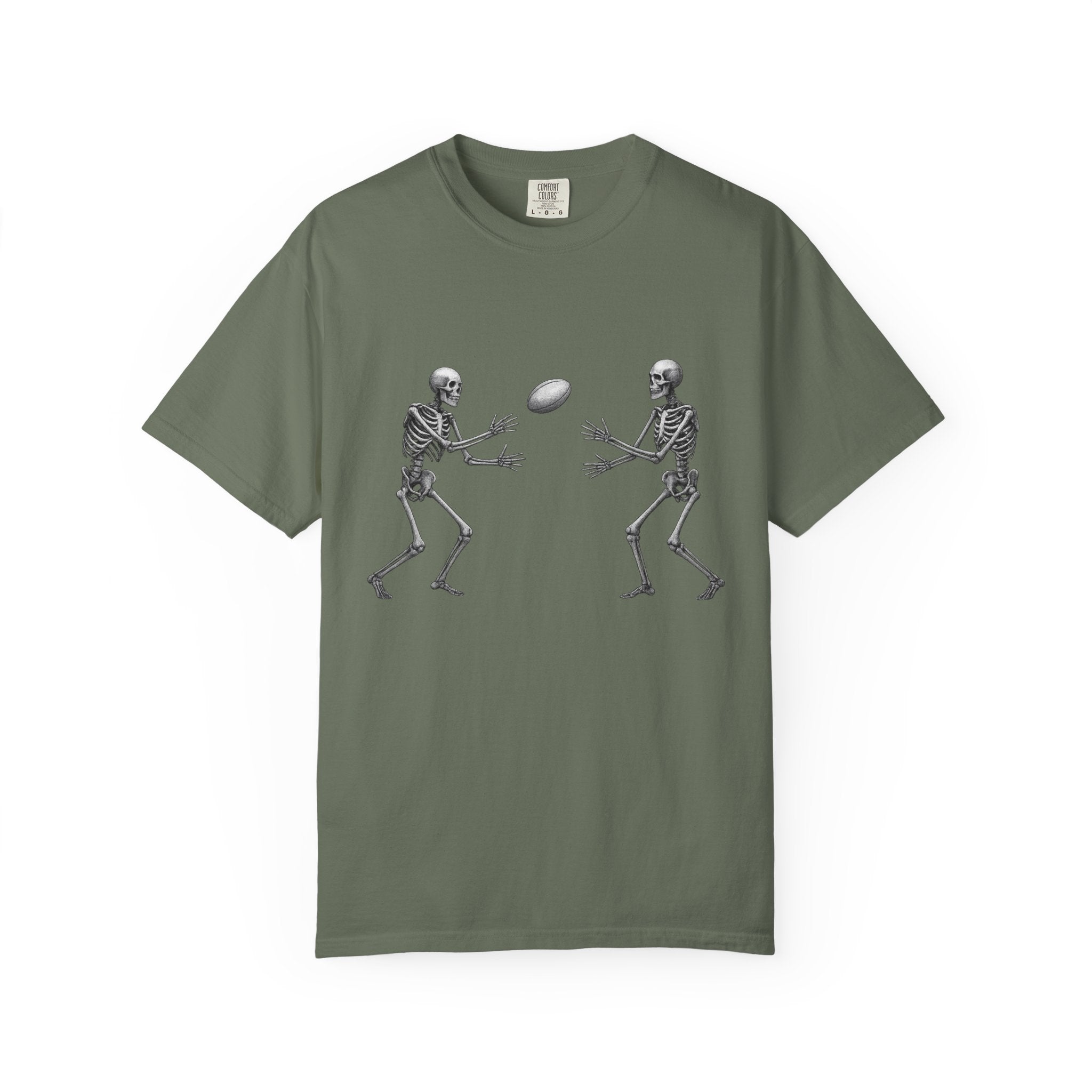 Skeleton Rugby Unisex T-Shirt