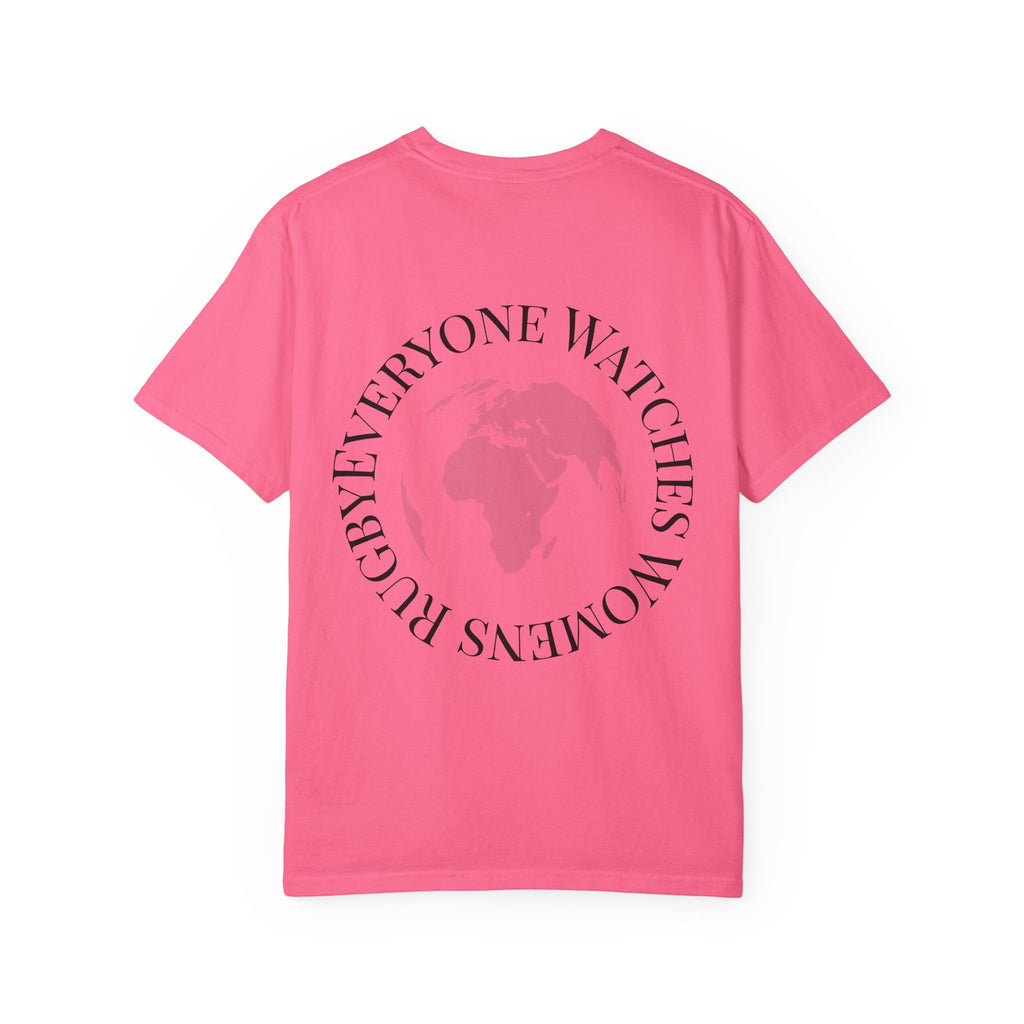 Everyone Watches Women's Rugby Graphic Tee