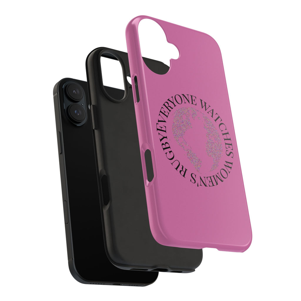 Tough Phone Case — 'Everywoman's Rights' Globe Design Protective Case